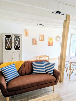 Living area - Stay in a gîte near Paimpol and Bréhat (Plouézec)