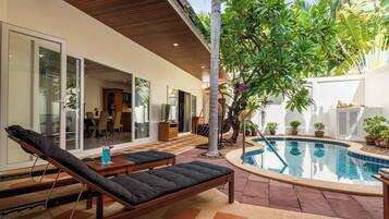 Villa, 2 Schlafzimmer, eigener Pool, Poolblick | Pool | Außenpool