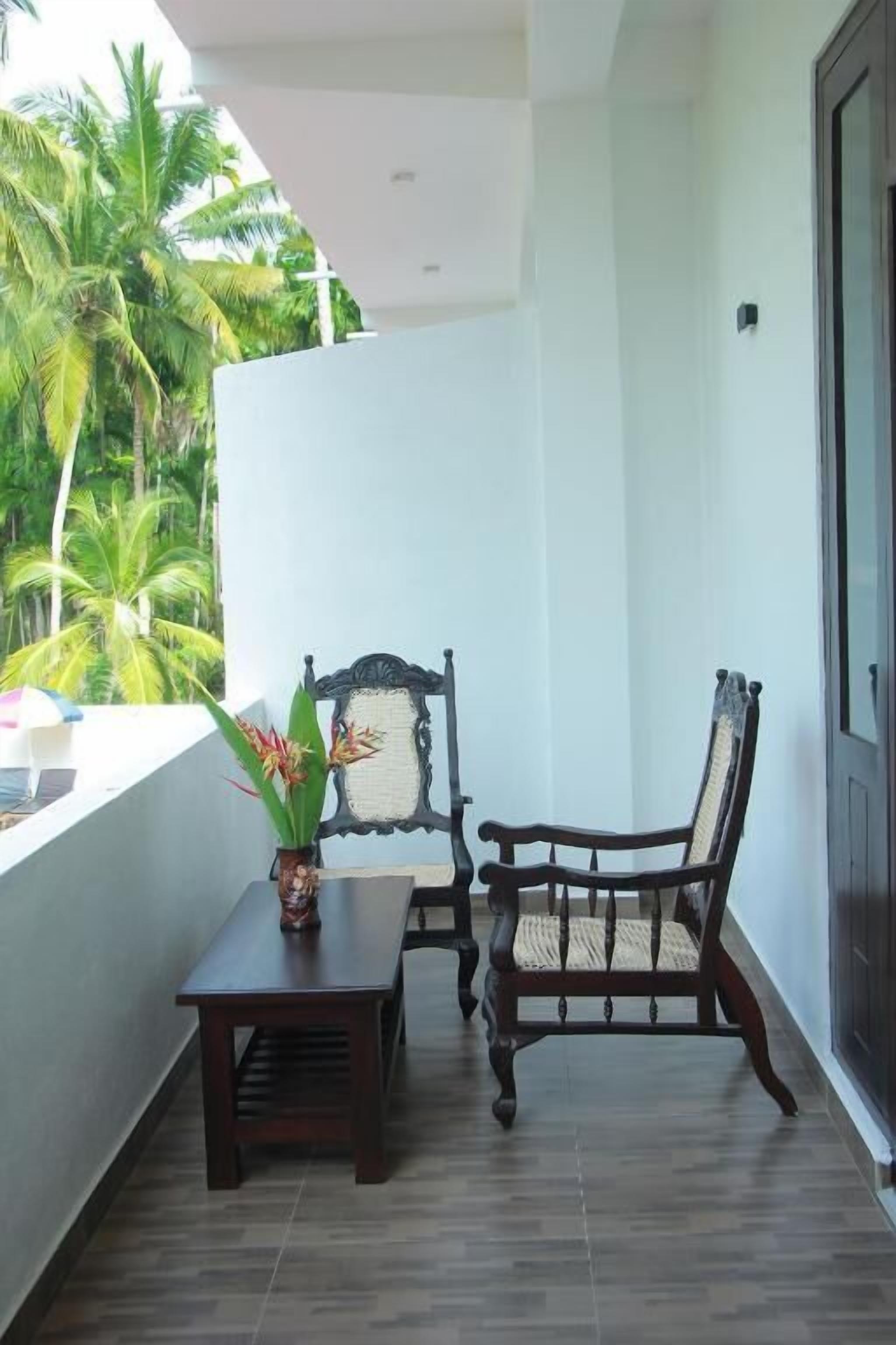 Chambre Supérieure Double ou avec lits jumeaux, balcon, vue jardin | Terrasse/Patio