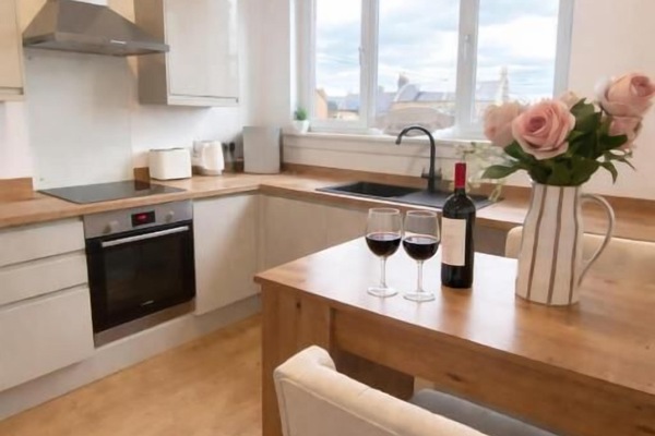 Comfort Suite, Sea View | Private kitchen