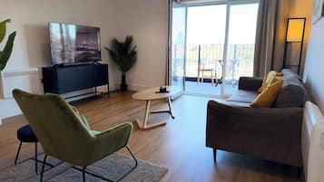 Apartamento, 1 quarto, acessível, para fumantes | Sala de estar