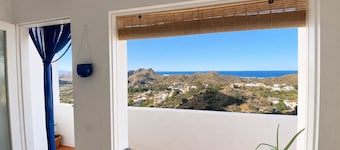 Mediterranean studio with sea views and absolute tranquility in Mojacar Pueblo