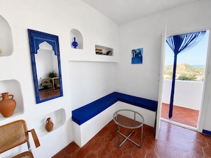 Interior - Mediterranean studio with sea views and absolute tranquility in Mojacar Pueblo (Mojacar)