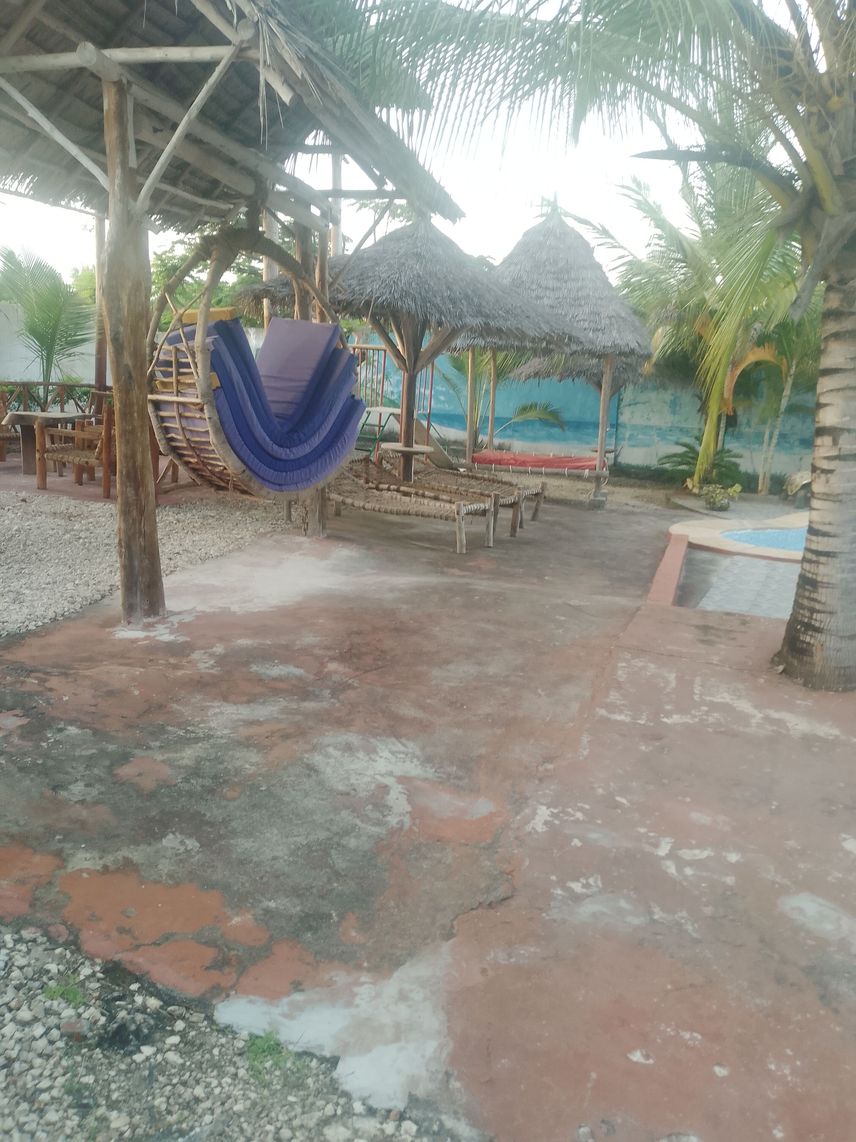 Tremannsrom – familie, bassengutsikt | Terrasse/patio