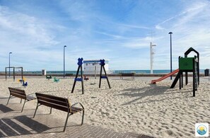 Accommodatie ligt op het strand