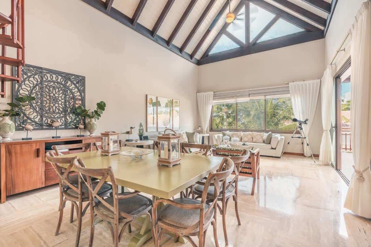 Apartemen, pemandangan kebun | Interior