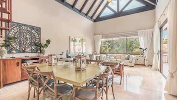 Apartemen, pemandangan kebun | Interior