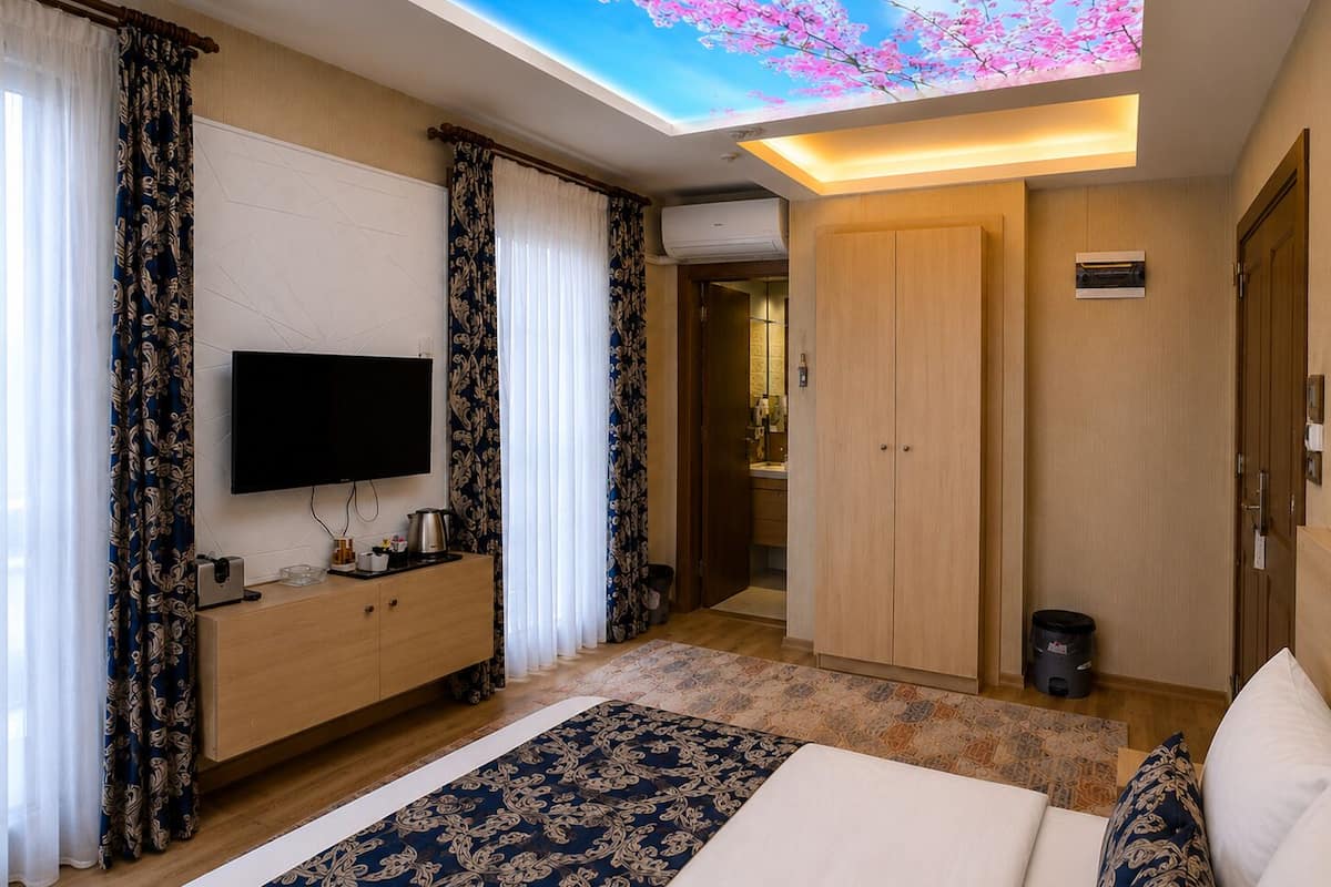Luxury Suite, Ground Floor | Desk, WiFi (free), individually decorated, individually furnished