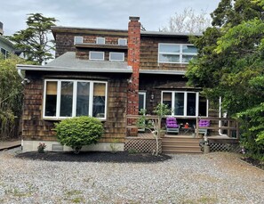 Exterior - 4-bedroom house in lovely Cape May Point with AC a short block to the beach. (Cape May Point)