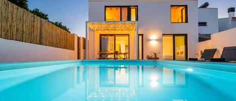 Piscine chauffée