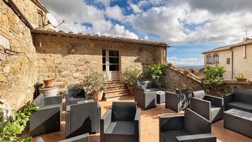Terrasse sur le toit