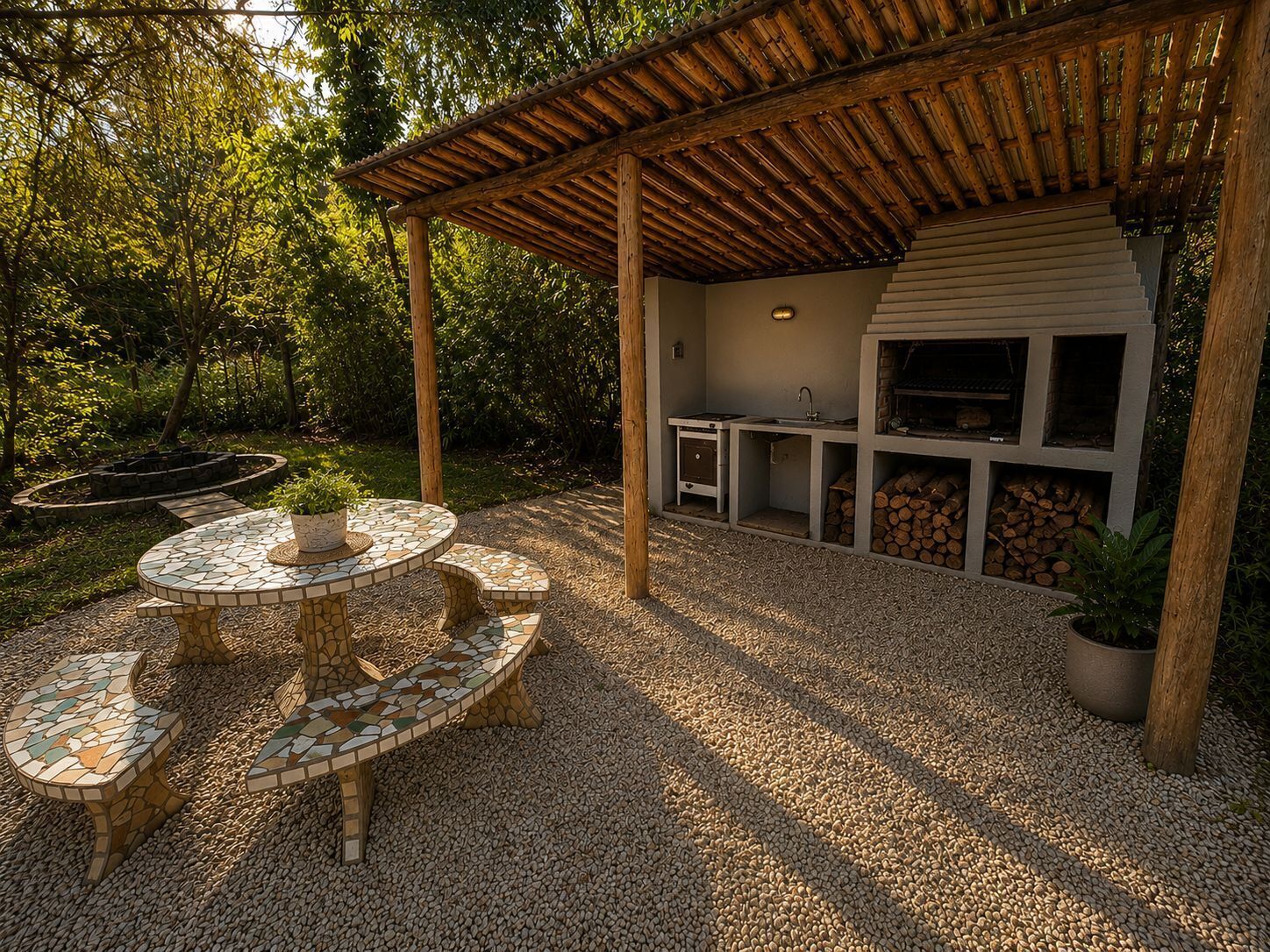 Restaurante al aire libre