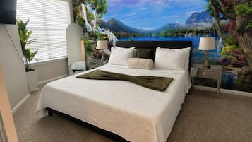 Iron/ironing board, WiFi (free), bed sheets
