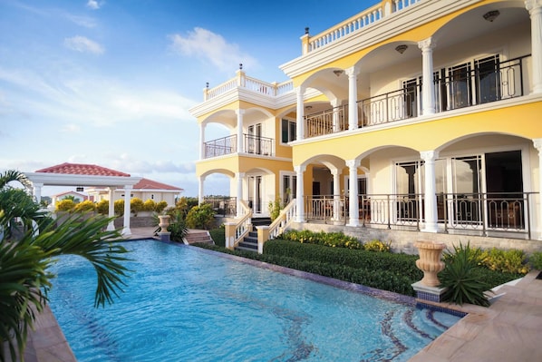 House, 4 Bedrooms, Smoking, Hot Tub | Pool | Outdoor pool - Villa Indijo - Luxury Sea-view Villa (Jan Thiel)