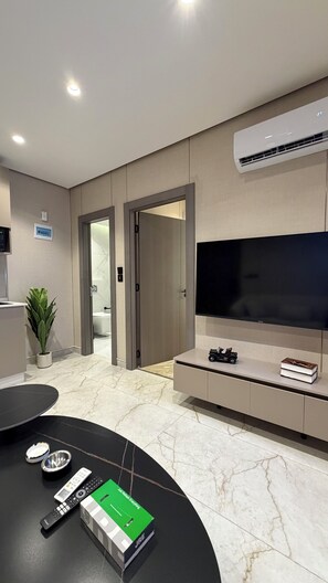 Departamento, 1 habitación, con acceso para personas discapacitadas, para fumadores | Sala de estar
