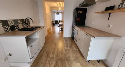 A stopover in Béthune? Garden apartment, peaceful and comfortable!