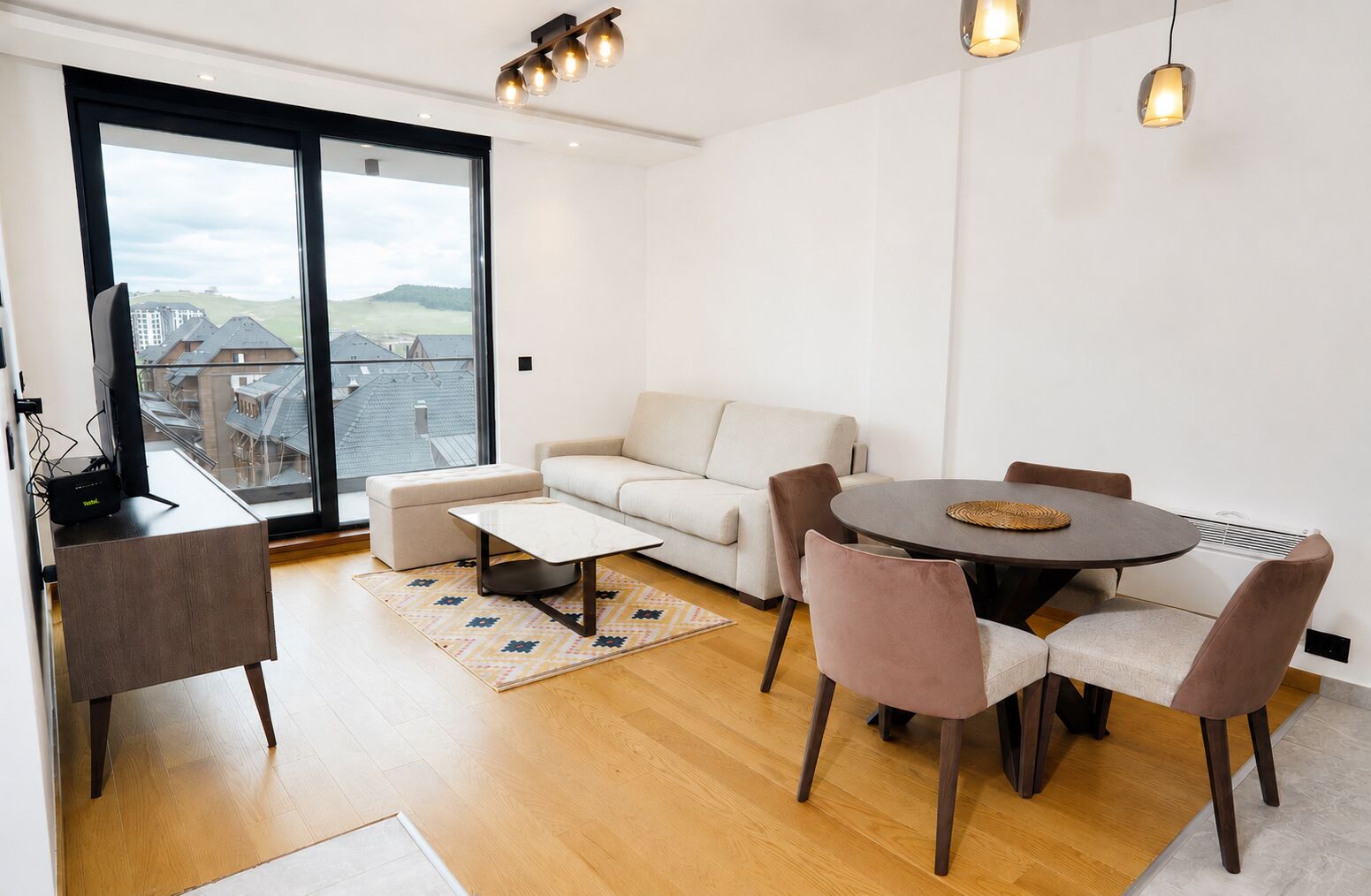 Standard Apartment, Balcony, Courtyard View | Living area