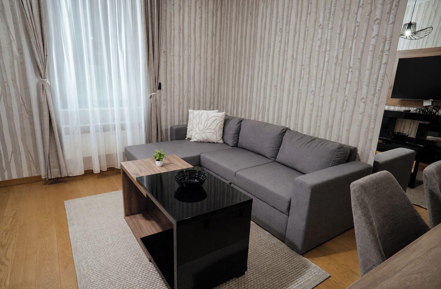 Standard Apartment, Balcony, Courtyard View | Living area