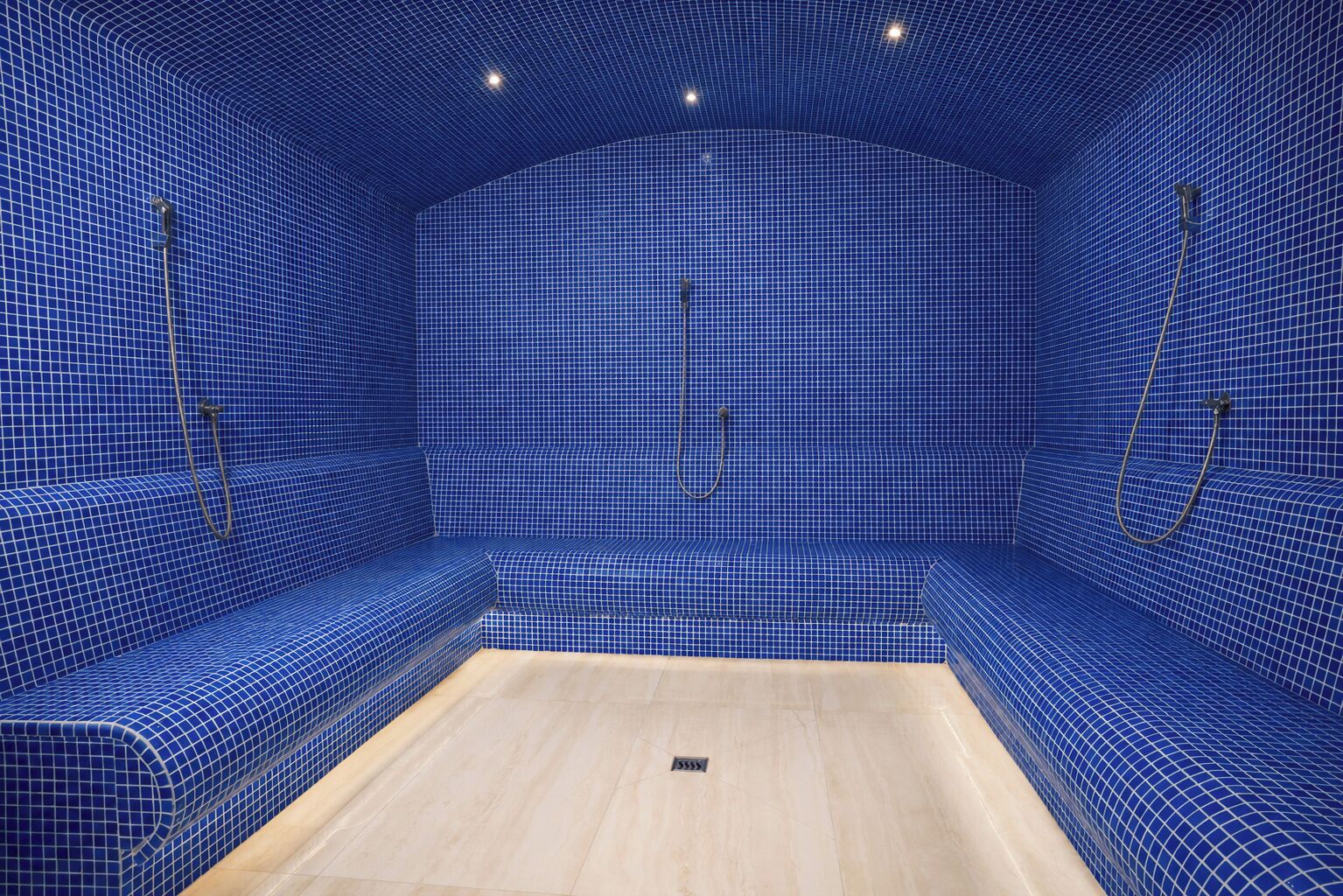 Sauna, hot tub, steam room, massages