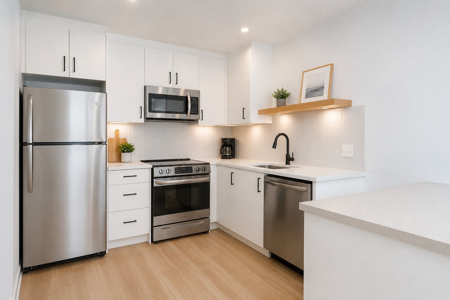 Deluxe Condo | Private kitchen