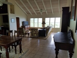 Smart TV - 2 Bedroom Home with Pool and View on the East End, Long-Term Rental (Christiansted)