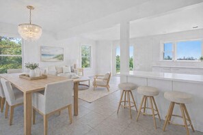 Dining - Oceanfront Retreat • 3BR + Den / 4th Bedroom (Cherry Grove)
