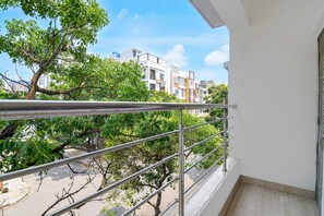 Ferienhaus | Balkon