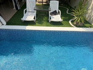 Pool - Family house 5 minutes from shopping malls, residential area, San Miguel (San José Quelepa)
