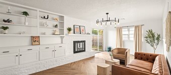 The Essex | Luxe Retreat Nichols Hills Lake Hefner | 3 King w TV