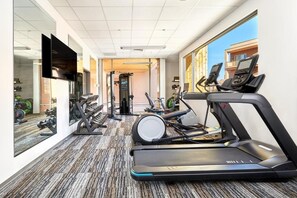Fitness facility - Spacious 1-bedroom condo with AC in Magical Moab (Moab)