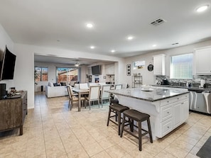 Interior - Ultimate Summer Escape w/ Pool Spa Golf -Sleeps 10 (Indio)