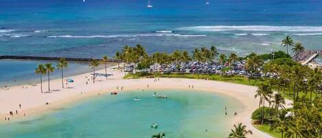 Sur la plage
