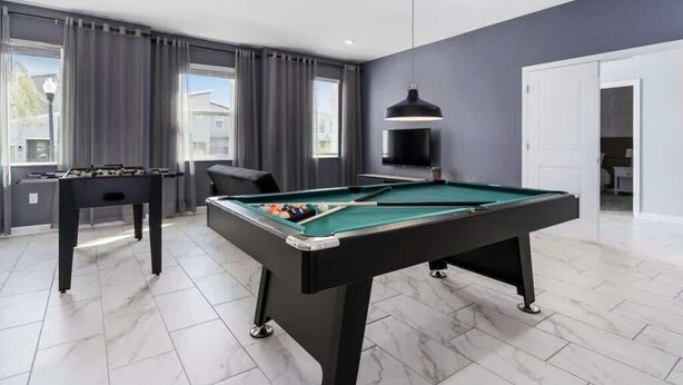 Games room - 8BR Villa with Pool, Spa, Theater & Game Room (champions gate)