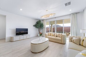 Living area - Resort-Style 4BR Home in Lake Las Vegas - Near Strip (Henderson)