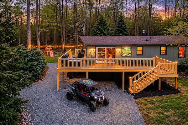 đī¸ Ride right from the door â Irish Farm Rd is ATV / UTV / snowmobile approved and plugs straight into the county-wide Northcentral trail system. *(The UTV shown is not included)