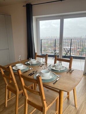Apartment, 1 Bedroom, Smoking | Dining room - One Bedroom Flat With Balcony Views in Birmingham (Birmingham)