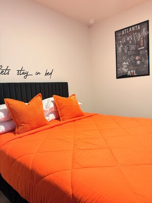 2 dormitorios, tabla de planchar con plancha, wifi gratis y ropa de cama