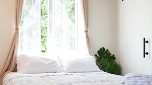 2 dormitorios, tabla de planchar con plancha, wifi y ropa de cama