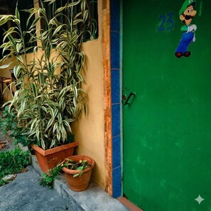 Detalhe da fachada