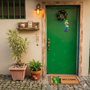 Detalhe da fachada