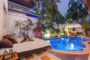 Villa, 2 Schlafzimmer, eigener Pool, Poolblick | Pool | Außenpool
