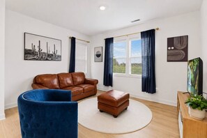 TV - New 3BR home | Loft + Flex Room | Near Indy (Whitestown)
