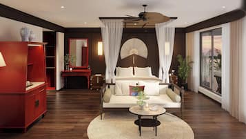 In-room safe, blackout curtains, soundproofing, free WiFi
