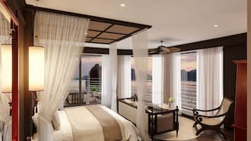In-room safe, blackout curtains, soundproofing, free WiFi