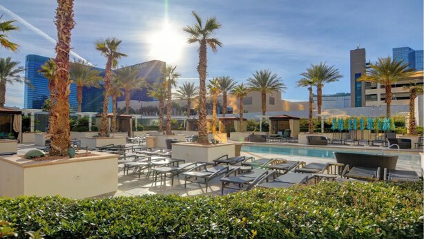 Terrace/patio - Remodeled MGM Signature Suite High FLR  (Las Vegas)
