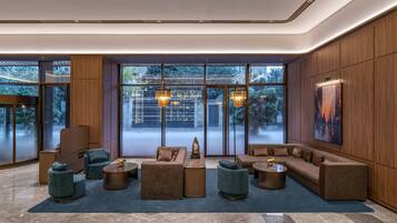 Sala de estar en el lobby