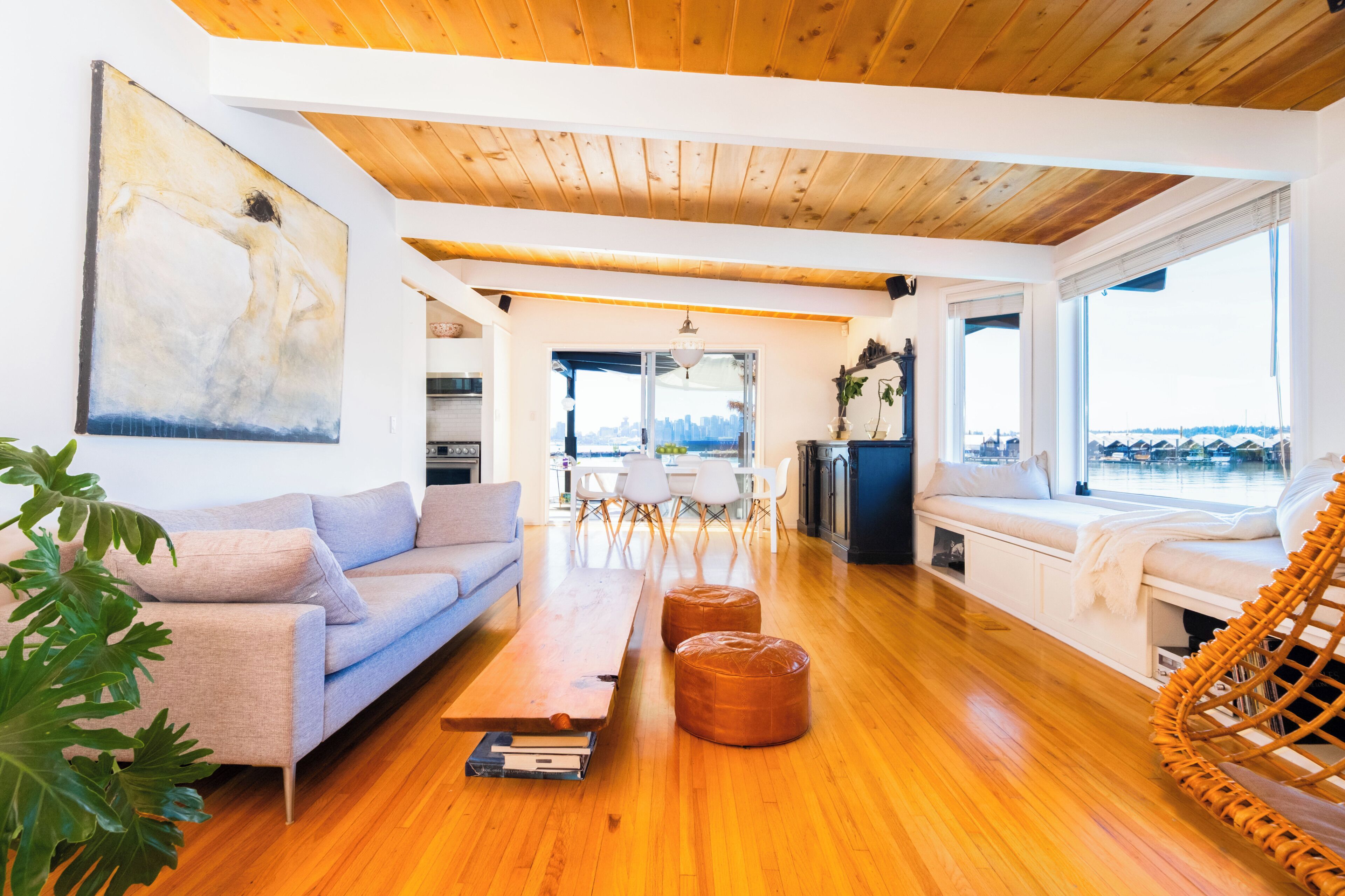 Vancouvers Largest Float Home Ocean & City Views - North Vancouver