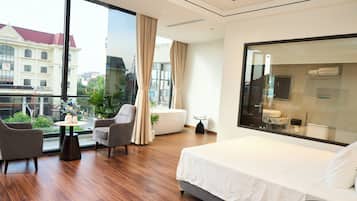 Luxury Suite, Balcony, City View | Free WiFi