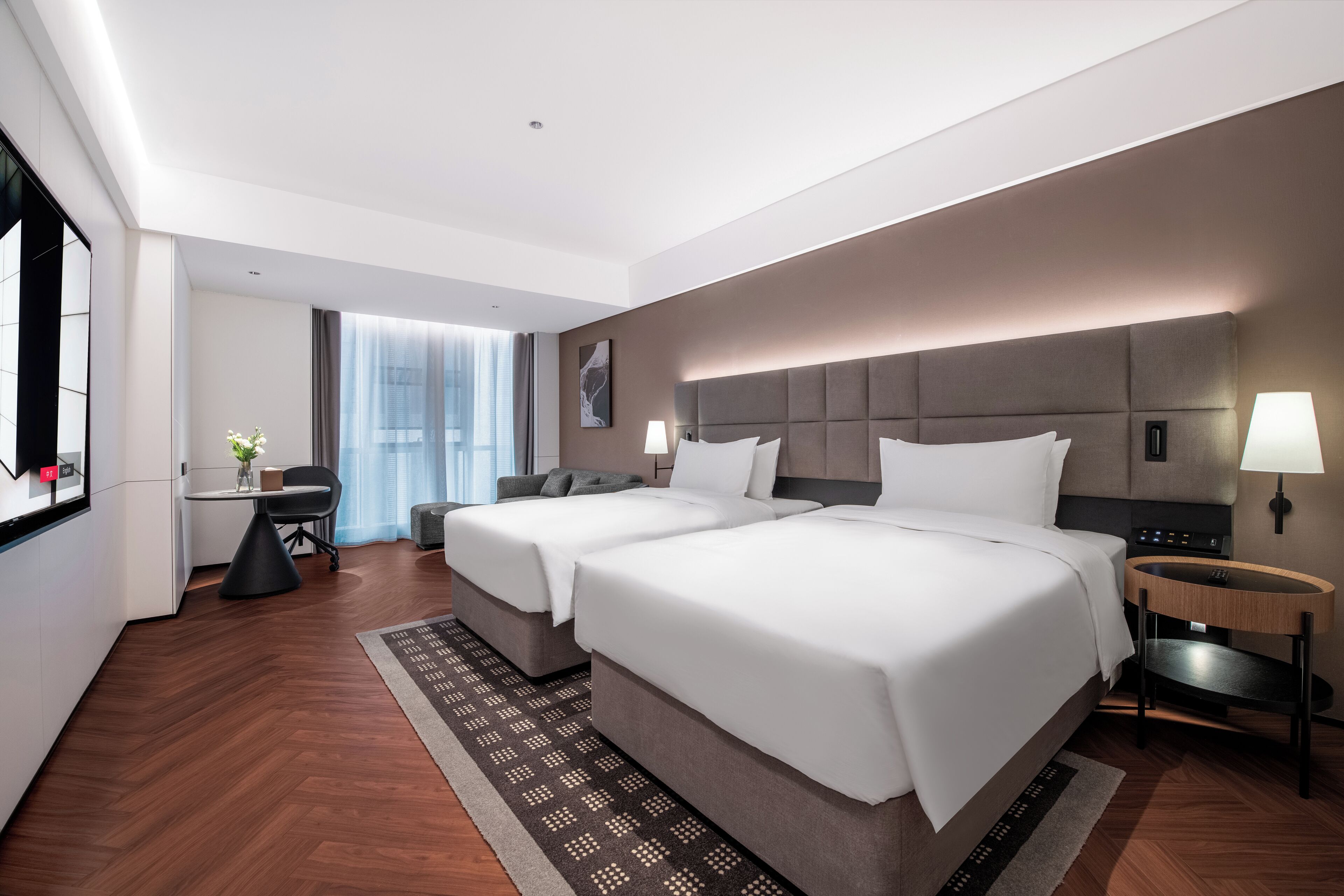 Classic-Zweibettzimmer, Stadtblick