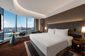 Habitació doble superior, vistes a la ciutat | Planxa i posts de planxar i wifi gratuïta 
